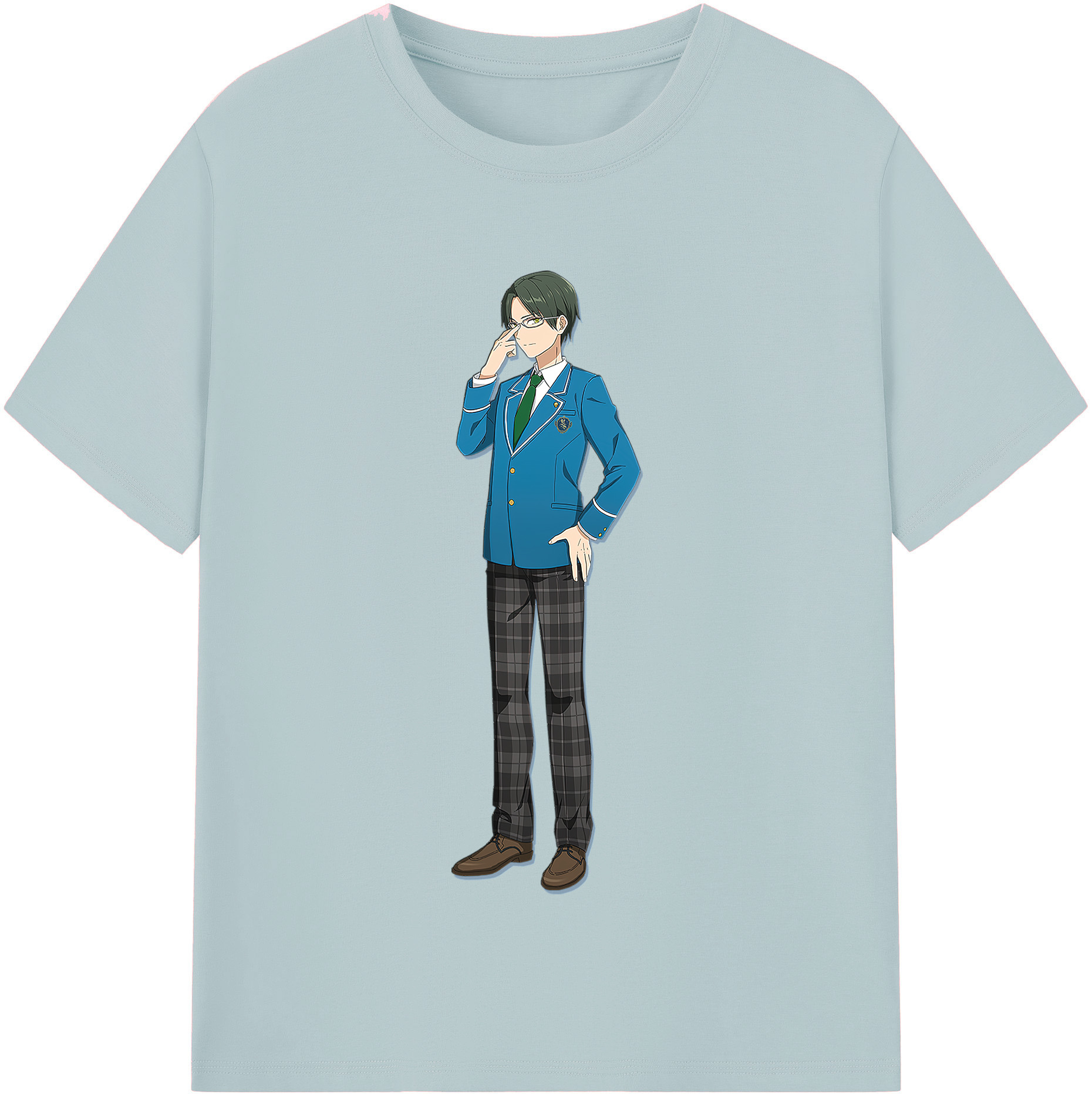 （画像用） あんさんぶるスターズ! Ensemble Stars 綿100％半袖Tシャツ（フロントプリント）